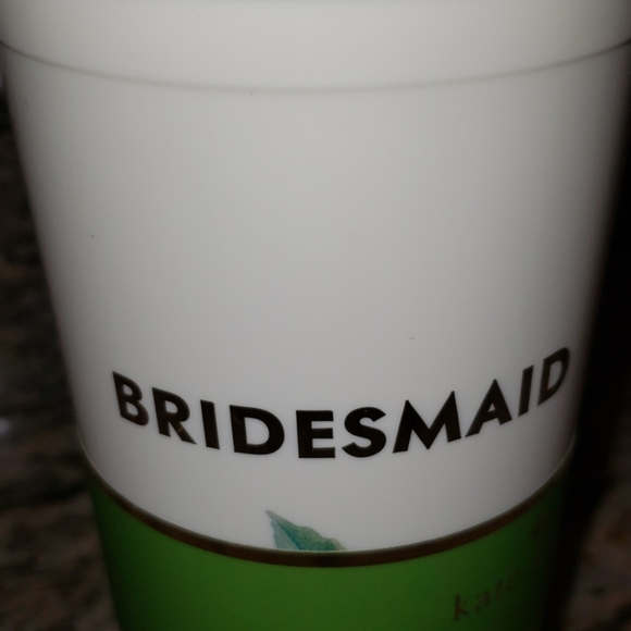 kate spade Dining Kate Spade Bridesmaid Tumbler Cup Poshmark